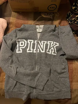 PINK Victoria’s Secret Gray Jacket thumbnail 1