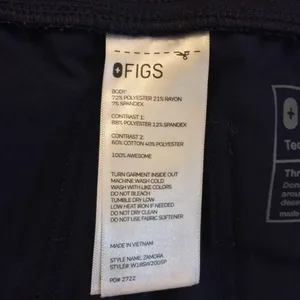 Figs high waisted Zamora xxs/p navy thumbnail 10