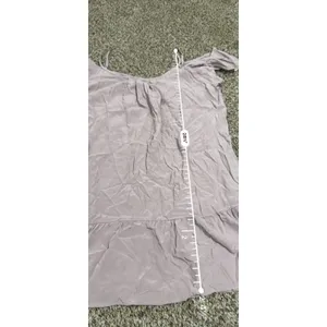 Joie Lavender Mauve‎ 100% Silk Off Shoulder Ruffle Blouse Small 355-D2823 thumbnail 6