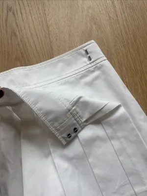 Aritzia Women’s White Pleated Tennis Skort Shorts thumbnail 2