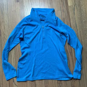 Patagonia capilene3midweight medium blue 1/4 zip thumbnail 1
