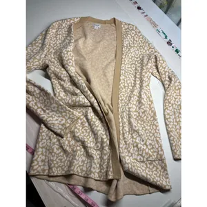 J. Crew Leopard Print Open Cardigan thumbnail 3