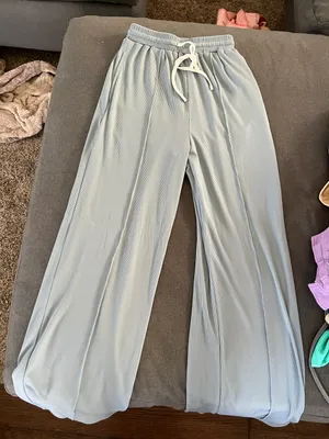 Elastic waist trousers Blue Size XXS thumbnail 1