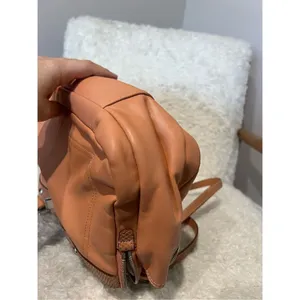 Coach leather purse bag pinkish/orange salmon color thumbnail 10