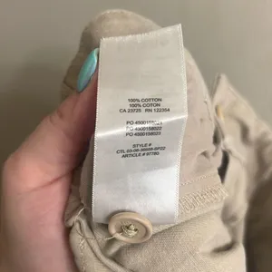 ✨Aritzia TNA Beige Cargo Sz Small Pants✨ thumbnail 12