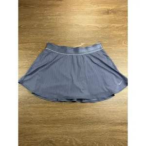 Nike Dri-FIT Tennis Skort Womens L Gray Built In Shorts Flared Athletic Skirt thumbnail 2