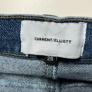 Current Elliott size‎ 28 jeans cropped cotton blend denim jeans thumbnail 8