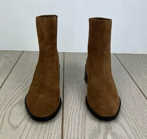 Dolce Vita Women's Layton Chelsea Booties 6M Dark Brown Suede $150 thumbnail 2