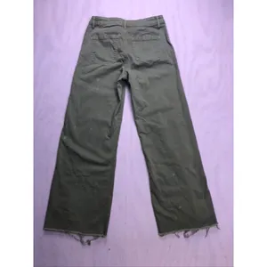 Kut‎ From The Kloth Meg Wide Leg Women 8 Olive Green Bleach Splatter thumbnail 8