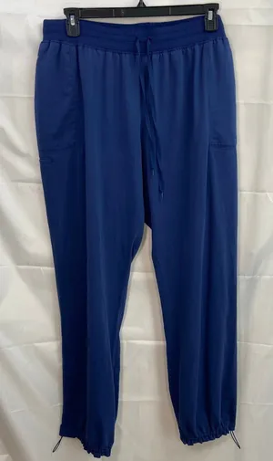 WINK W123 women's blue pull on adjustable stretch scrubs‎ pants medical uniform thumbnail 1