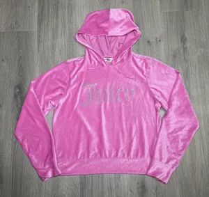 Juicy Couture Velour Hoodie Pink thumbnail 1