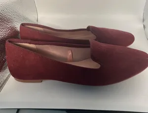H&M Shoes Women Ladies Slip On Flat Round Toe Shallow Shoes brown size 38 7.5 thumbnail 1