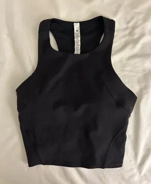 Lululemon Wunder Train Racerback Tank Top Light Support black thumbnail 1