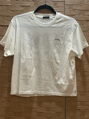 ATM Anthony Thomas Melillo White Boxy Tee Size M EUC Black Size M thumbnail 7