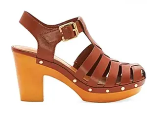 A.N.A. Jordan Studded Cognac Brown‎ Studded Sandals 9.5 Strappy New thumbnail 1