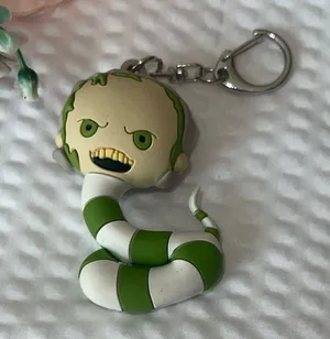 Horror Properties Series 5 Figural Bag Clip Single Loose Beetlejuice Sandworm thumbnail 1