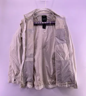 The North Face White Windbreaker Jacket Size Medium  thumbnail 7