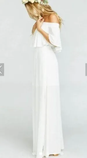 Show Me Your Mumu NEW Hacienda White Maxi Dress thumbnail 3