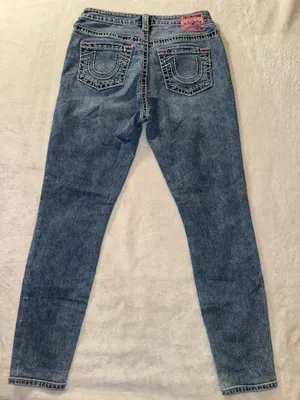 True Religion Jeans Skinny Women’s Jenny Curvy Mid-Rise Super skinny size 30 thumbnail 8