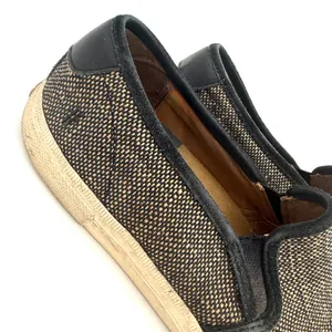 Frye Women's Brown Gia Canvas Slip On Shoes Size 10 thumbnail 5
