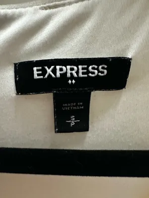 Express white dress thumbnail 4
