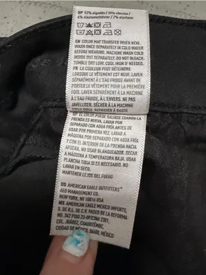 American Eagle Next Level Stretch High Rise Button Fly Distressed Skinny Jeans 8 thumbnail 7