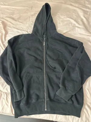 Brandy Melville black oversized christy hoodie thumbnail 1