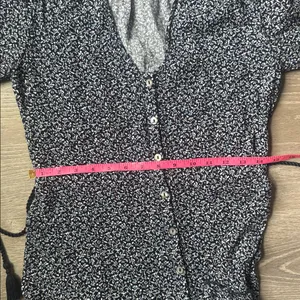 Faherty Orinda Tie Waist Button-Up Crepe Minidress XS thumbnail 10