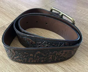 Textured western belt thumbnail 2