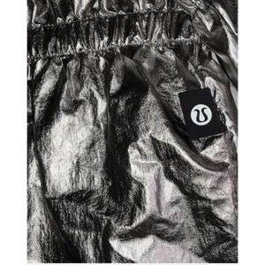 Lululemon X Barrys‎ Women's Titanium Foil Stronger As One Hooded Jacket Size 0 thumbnail 4