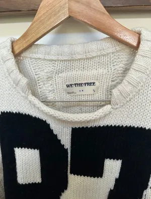 size Small Free People We The Free 87 Pullover sweater thumbnail 7