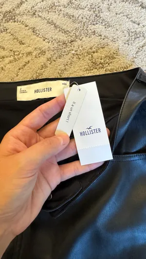Hollister Leather Skirt thumbnail 10