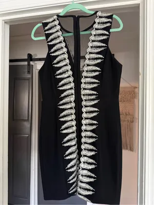 Fabrik Black Cocktail Dress thumbnail 3