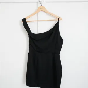 Revolve Superdown Black One Shoulder Mini Dress thumbnail 3