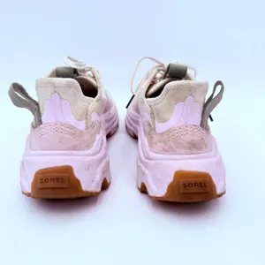 Sorel Women's Kinetic Breakthru Day White & Pink Sneakers Size 8 thumbnail 6