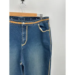 The Blues‎ Y2K Denim Western Jeans Women Sz 20 Country Festival Coachelle Boho thumbnail 4