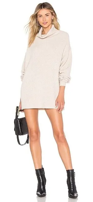 Free People Softly Structured Tunic Sweater thumbnail 1