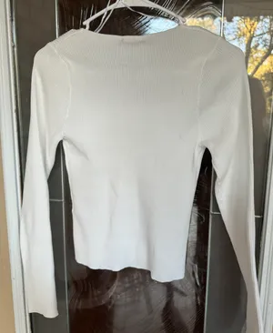Sincerely Jules White Square Neck Crop thumbnail 2