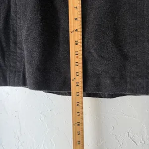 J. Crew‎ Charcoal Gray Wool Blend A-Line Mini Skirt Size 2 Academia Twee Preppy thumbnail 4