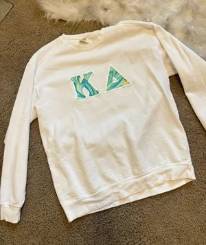 Kappa Delta Comfort Colors Sweatshirt thumbnail 1