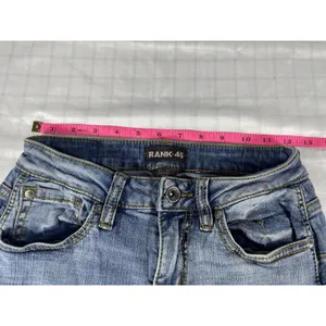 Rank 45 Women's Bootcut Jeans Size 27x32 Medium Wash Stretch Blue Denim Regular thumbnail 7