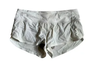 Lululemon Speed Up Shorts White HR thumbnail 1