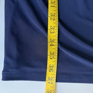 Lauren Ralph Lauren Black Label Sheath Dress Navy Twist Front 3/4 Sleeves Size 6 thumbnail 14