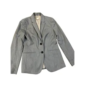 J. Crew Factory Women’s Lightweight Wool Blend Gray Suit Blazer F3731 size 2‎ thumbnail 8