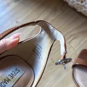 Steve Madden Kassandra Brown Strappy Heels thumbnail 5