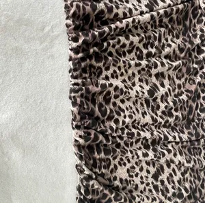 Sapa cheetah print mini dress EUC sz L thumbnail 6