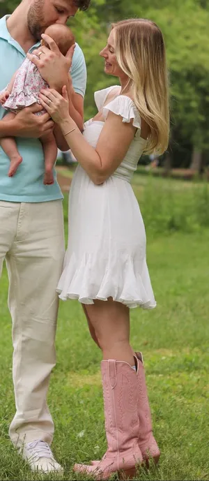 Aakaa MAHONEY SMOCKED RUFFLE MINI DRESS - White thumbnail 2