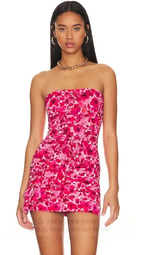 Revolve Floral Mini Dress thumbnail 1