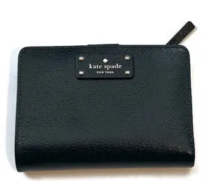 kate spade New York Navy Card Cash and Change Wallet thumbnail 1