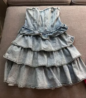 Forever 21 Jean Dress thumbnail 2